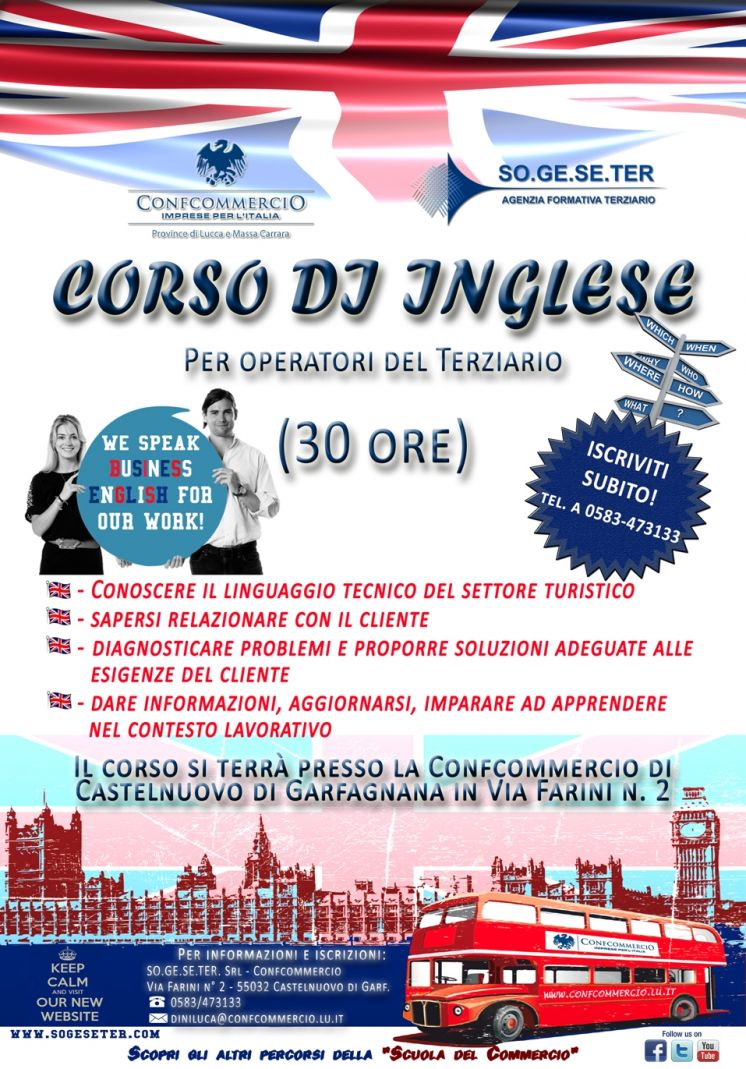 Corso di inglese a Castelnuovo