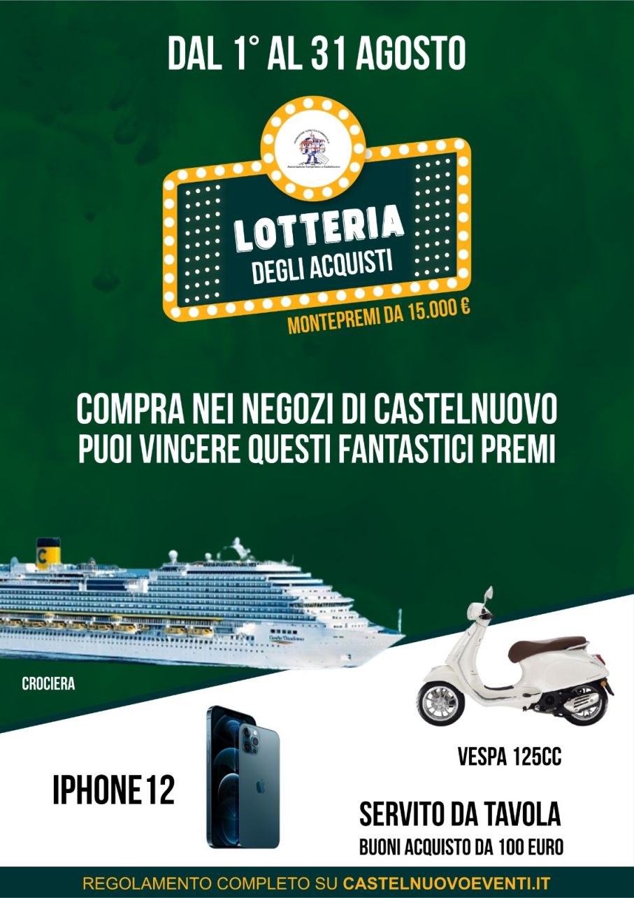 Lotteria degli Acquisti 2021 - REGOLAMENTO