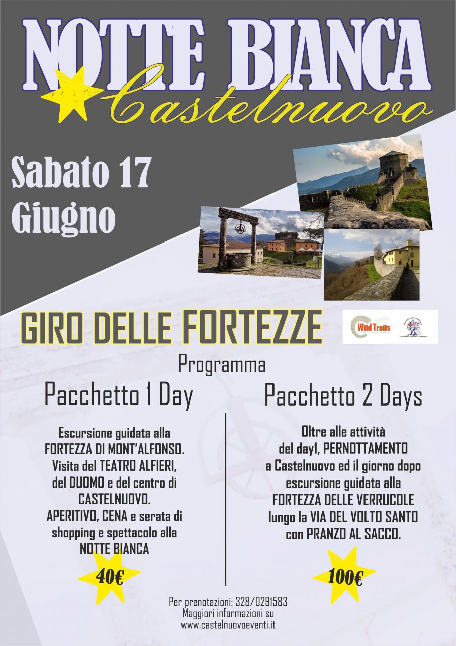 Notte Bianca con il Giro delle Fortezze