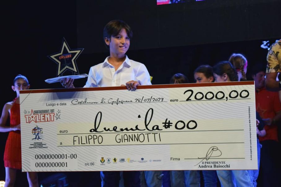 E&#039; FILIPPO IL MIGLIOR TALENTO 2023