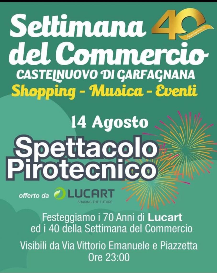 SETTIMANA, ECCO LE NOVITA’ 2023: GIORNATA DELLA CREATIVITA’ E SPETTACOLO PIROTECNICO