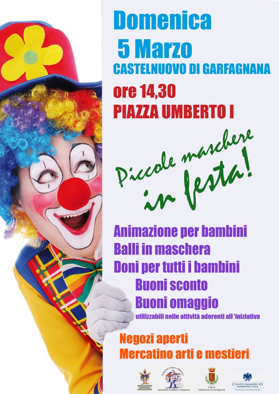 Bimbi in maschera a Castelnuovo