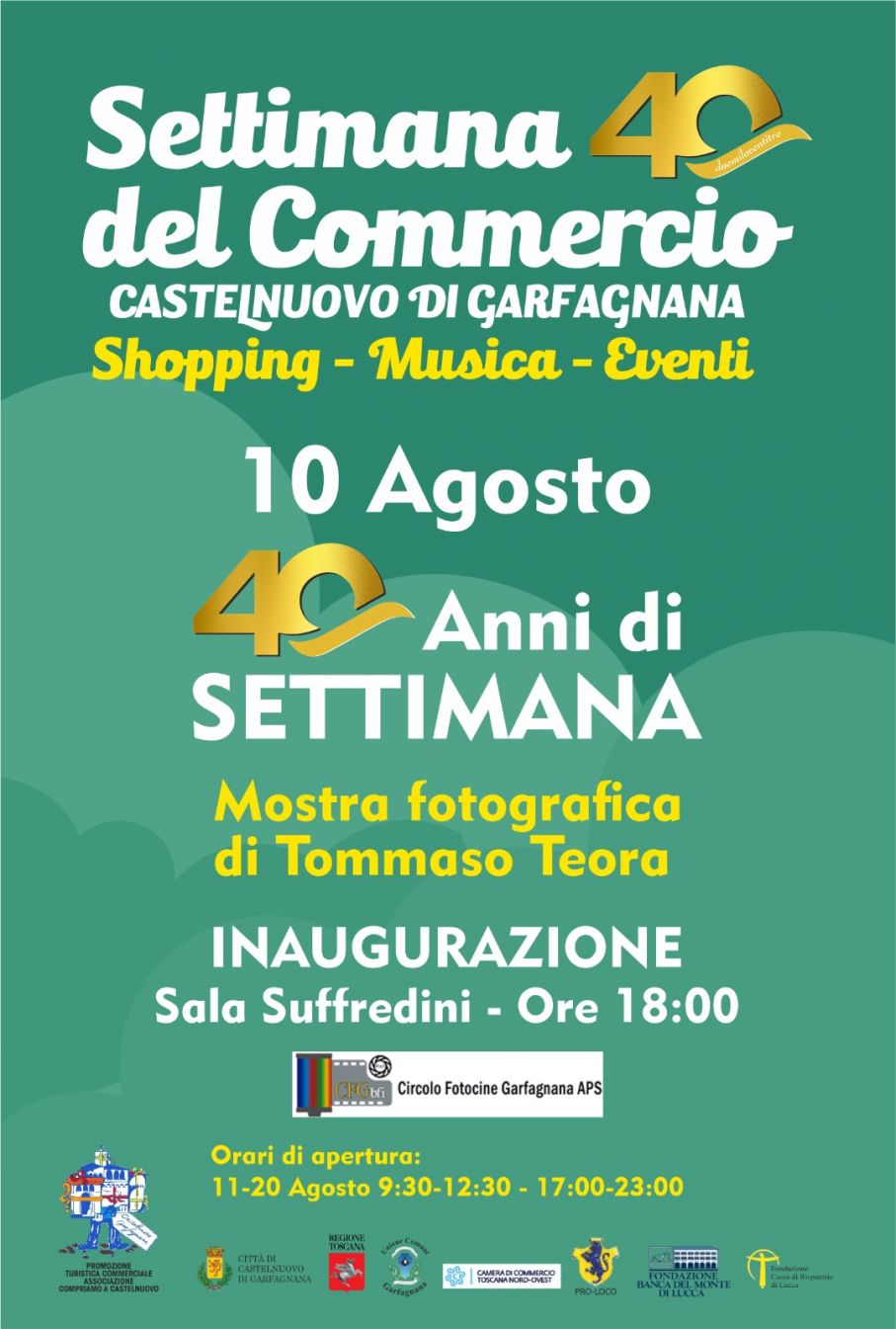 SETTIMANA DEL COMMERCIO, GIOVEDI SI PARTE